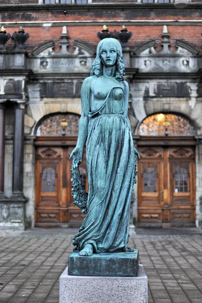 Статуя Офелія Хельсінгер — стокове фото