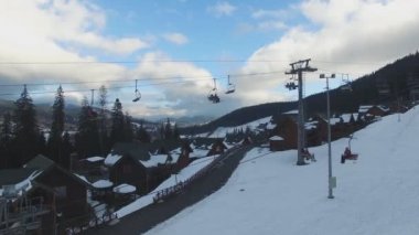 Resort #10 Kayak, kayakçı telesiyej, hava yükselecek