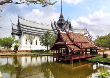 Sanphet Prasat Palace, Muang Boran, antik kentin Siam, Samut Prakan Eyaleti, Bangkok, Tayland