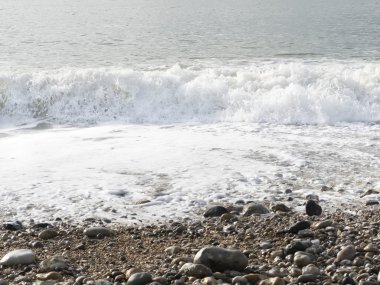 Deniz okyanus dalgası Fransa Mancher