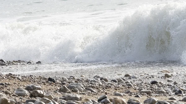 Tengeri ocean wave Mancher Franciaország — Stock Fotó
