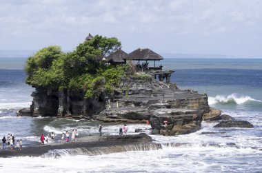Bali Adası Endonezya 'daki Tanah Lot Tapınağı