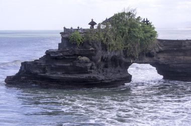 Bali Adası Endonezya 'daki Tanah Lot Tapınağı