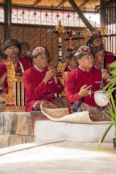 Religijne Pokaż w Bali — Zdjęcie stockowe