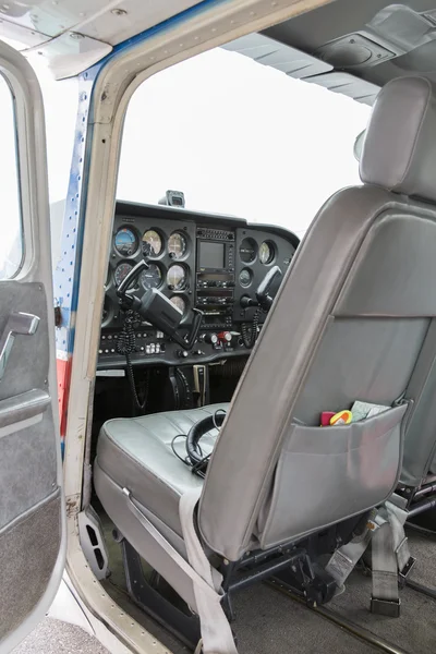 Teil der Maschine vom Typ Cessna 172 — Stockfoto