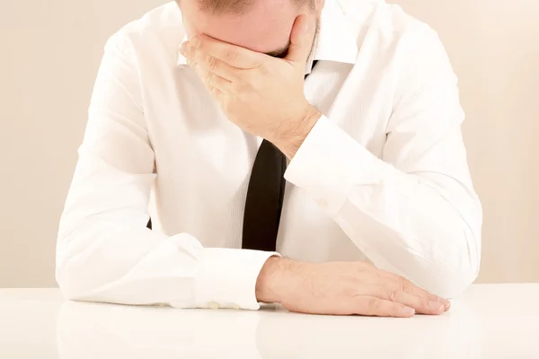 Emotionele Stress zakenman — Stockfoto