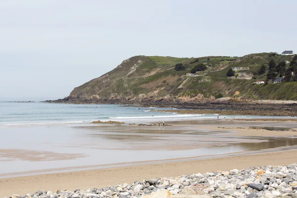 Hermosa costa de Francia Normandía — Foto de Stock