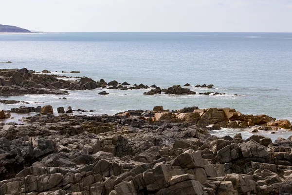 岩し、海の水の波 — ストック写真