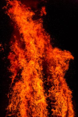 Yangın alev kıvılcım