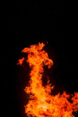Yangın alev kıvılcım