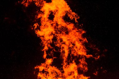 Yangın alev kıvılcım