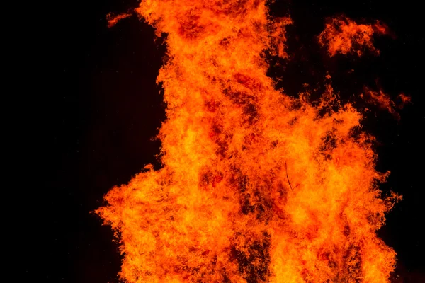 火災の炎の火花 — ストック写真