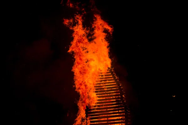 Fiamma di fuoco scintilla — Foto Stock