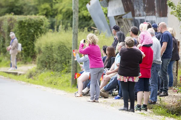 Pěst krokem cyklu Francie Tour 2016 — Stock fotografie