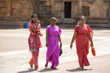 Belgesel görüntü. Tanjore Tapınağı Tami Nadu Hindistan