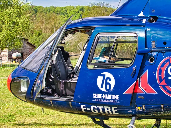 Jumieges Francja Czerwiec Około 2020 Program Telewizyjny Nagrywający Carte Aux — Zdjęcie stockowe