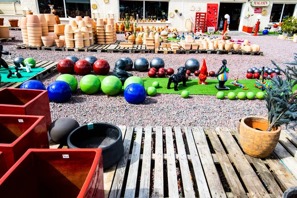 Noron Poterie France August Circa 2020 Many Pot Pottery Shop — Stock Photo, Image