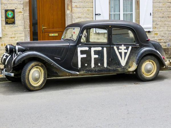 Sainte Mere Eglise Francia Junio 2019 Celebración Del Día Desembarco — Foto de Stock