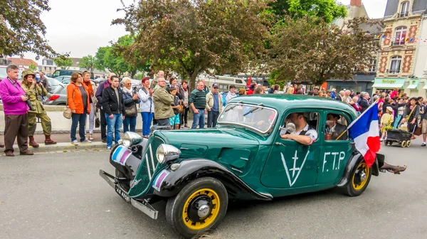 Sainte Mere Eglise Francia Junio 2019 Celebración Del Día Desembarco — Foto de Stock