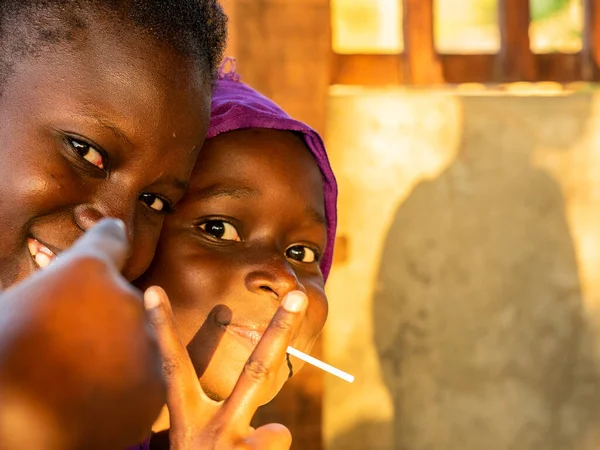 Mbour Senegal Januar Circa 2021 Porträt Eines Nicht Identifizierten Senegalesischen — Stockfoto