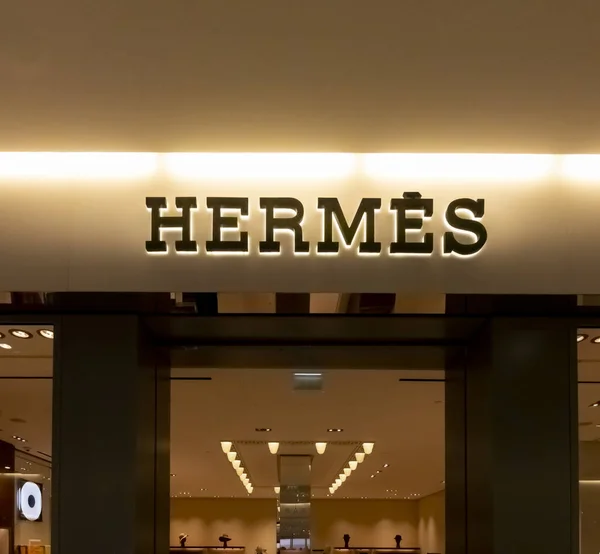 Paris France Eylül 2020 Hermes Paris Charles Gaulle Deki Uluslararası — Stok fotoğraf