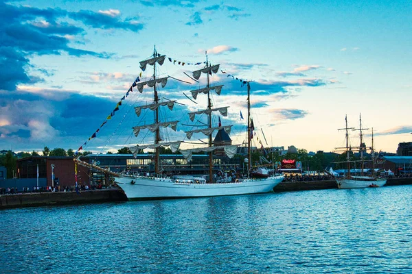 Rouen France June Circa 2019 Uzun Gemi Cuauhtemoc Bir Kısmı — Stok fotoğraf