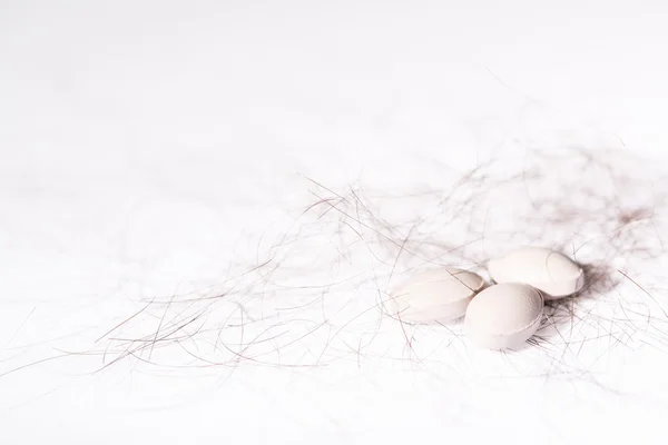 Problema de pérdida de cabello — Foto de Stock