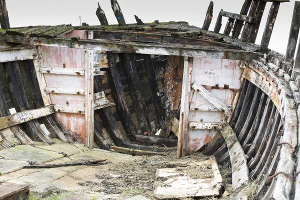 Werck деревини човен — стокове фото