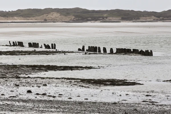 Plaja liniștită din Normandia — Fotografie, imagine de stoc