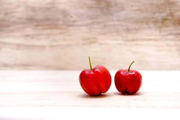 Red Barbados cherry — Stock fotografie