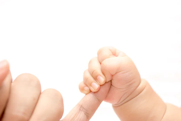 Pequeno bebê mão — Fotografia de Stock