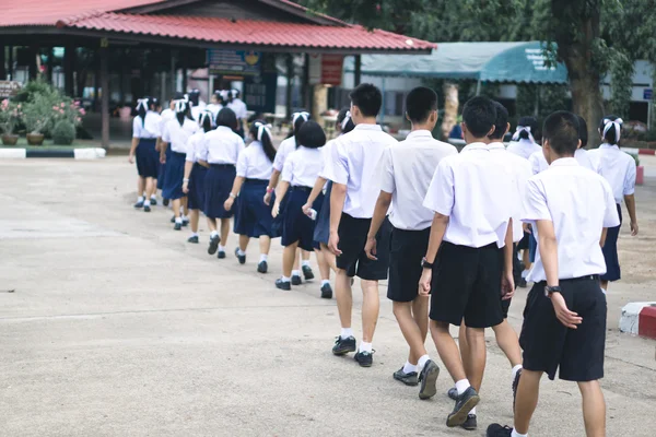 Thai student in uniform