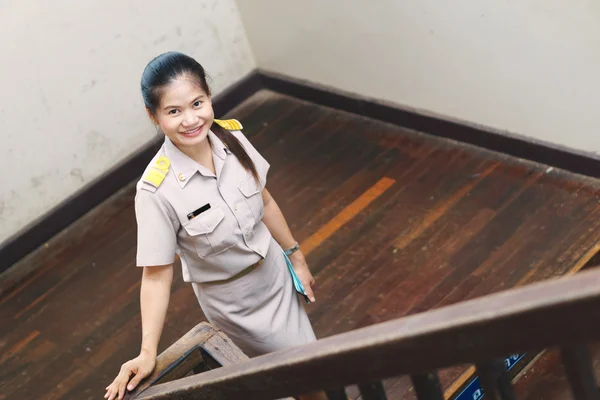 Tailandez profesor uniformă — Fotografie, imagine de stoc