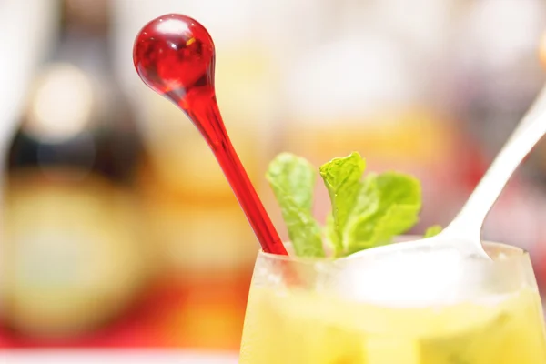 Cocktail di Mango Mojito — Foto Stock