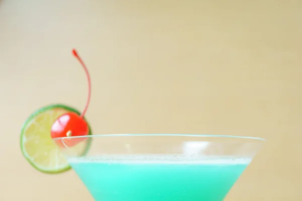 Blauwe draak cocktail — Stockfoto