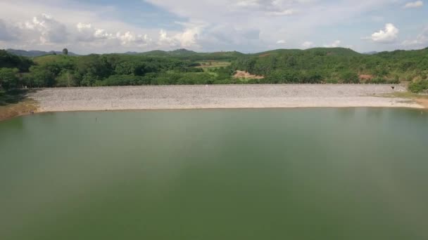 Vue aérienne du grand réservoir 
