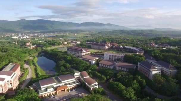 Universidad pública más hermosa de Tailandia — Vídeo de stock