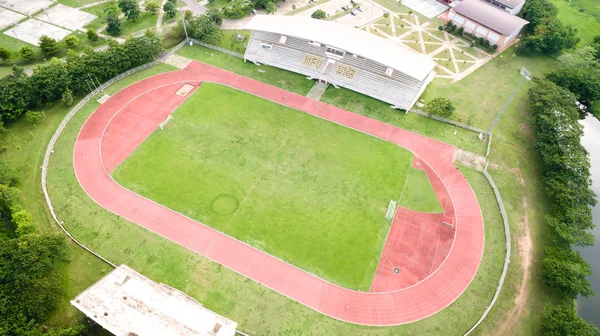 Fotbalový stadion v veřejné vysoké školy v Thajsku — Stock fotografie