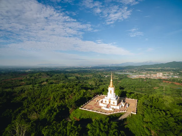 Aerial shot of big pagoda — Stock Photo, Image