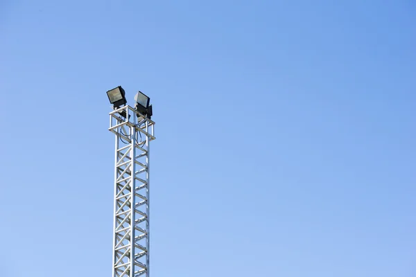 Farola en el cielo —  Fotos de Stock