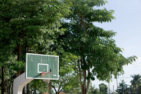 Ahşap Basketbol çember — Stok fotoğraf