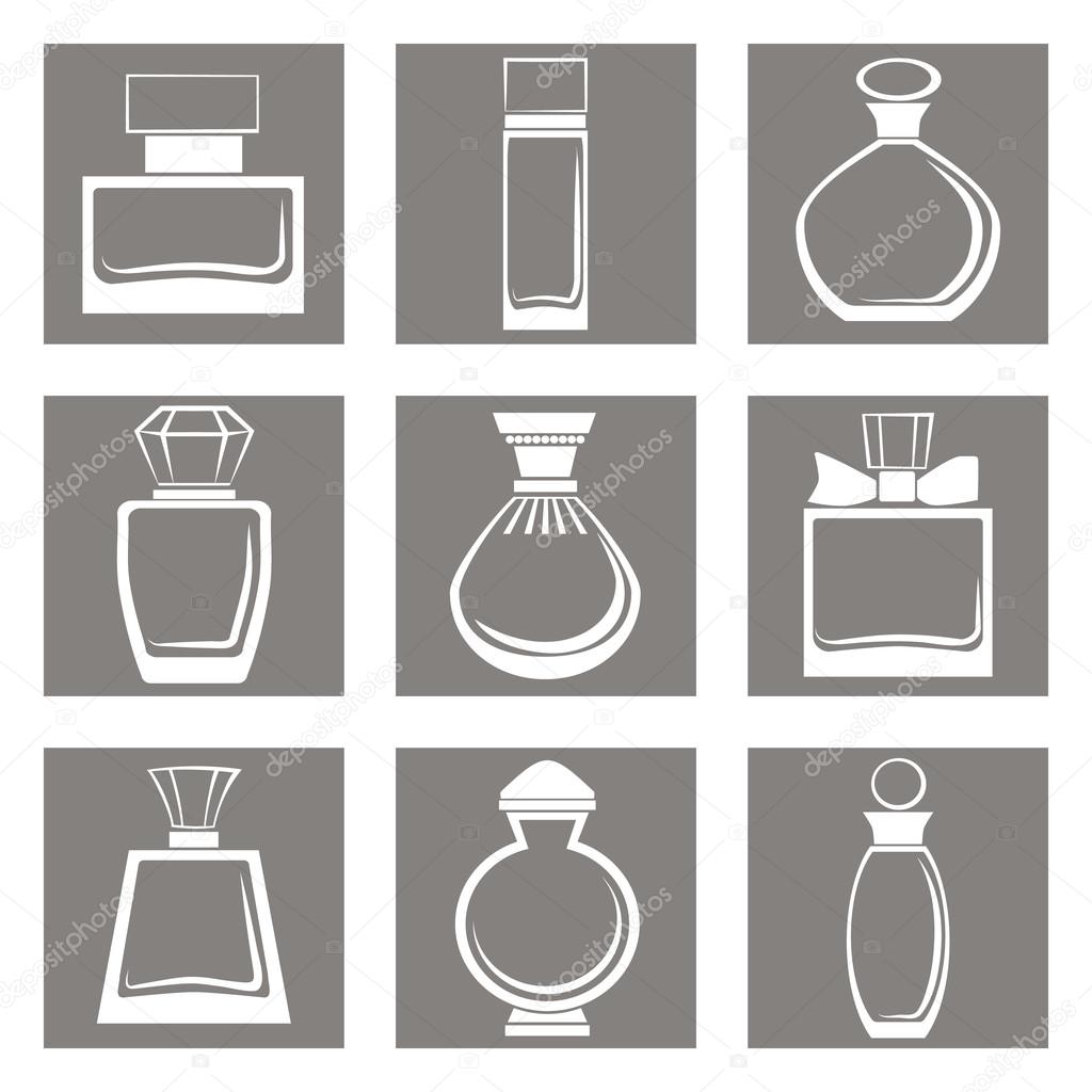 Vector Isolated Perfume Bottles Icons Set Stock Vector Image By C Galinaalex Vector Isolated Perfume Bottles Icons Set Stock Vector Image By C Galinaalex