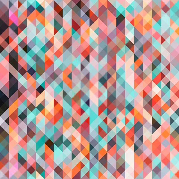 Abstrakter geometrischer mehrfarbiger Hintergrund überlappender Dreiecke — Stockvektor