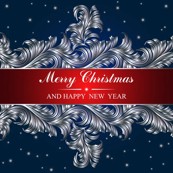 Poster neşeli Noel ve mutlu yeni yıl