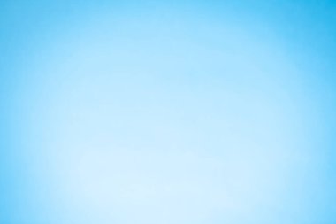 Açık mavi boş saf gradyan soyut doku kağıt arkaplanı