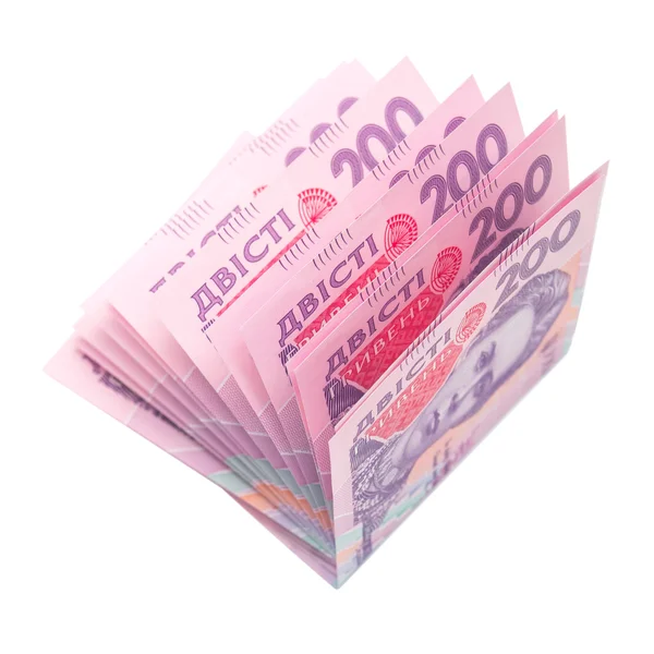 Notas Ucrânia 200 hryvnia — Fotografia de Stock