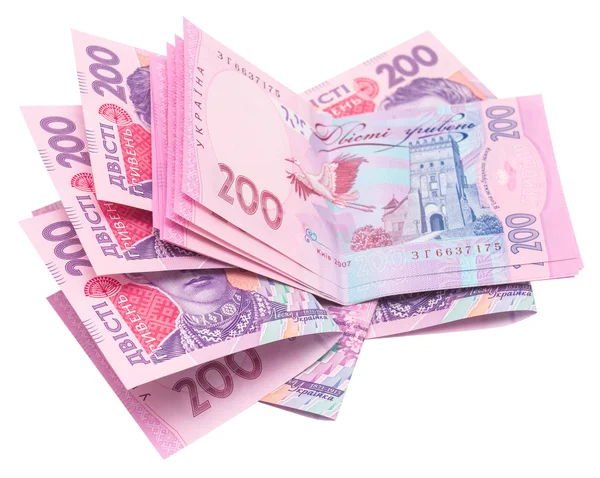 Banknot Ukrayna 200 hryvnia — Stok fotoğraf