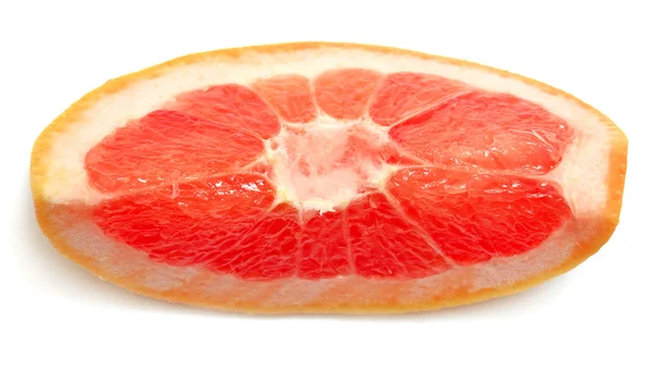 Свежий ломтик грейпфрута — стоковое фото