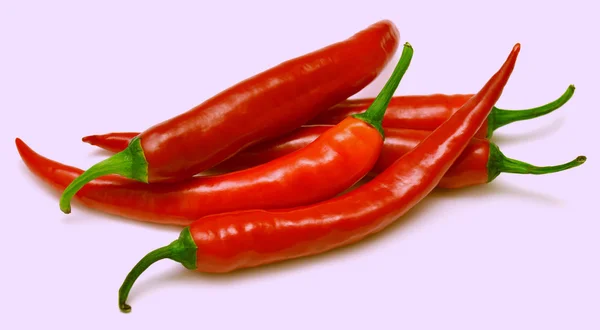 Rote Chilischoten — Stockfoto