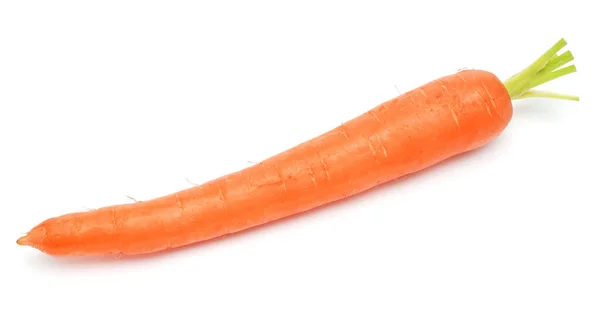 Морковь Изолирована Белом Фоне Креативная Концепция Здорового Питания Природа Сок — стоковое фото